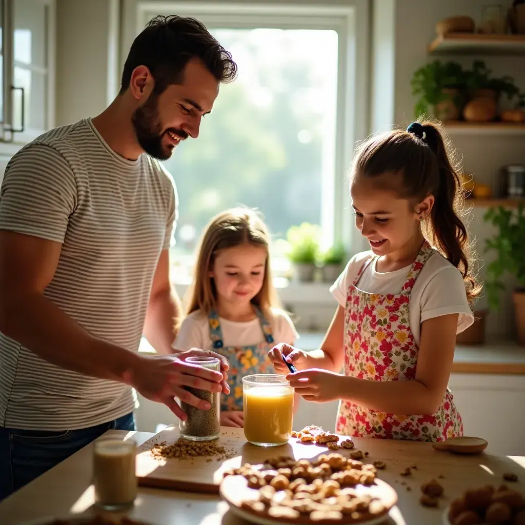 Professional team collaborating